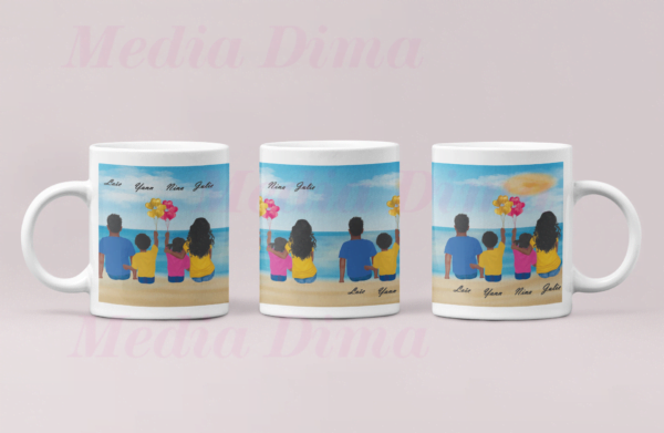 Mug personnalisé pour * famille * amie * collègue... - Image 4