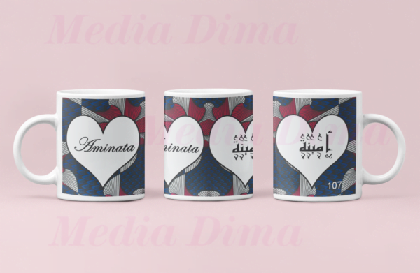 Habillez vos mugs de wax ou en les personnalisant à souhait